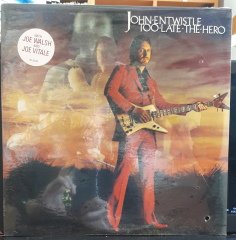 JOHN ENTWISTLE - TOO LATE THE HERO (1981) - PLAK SIFIR