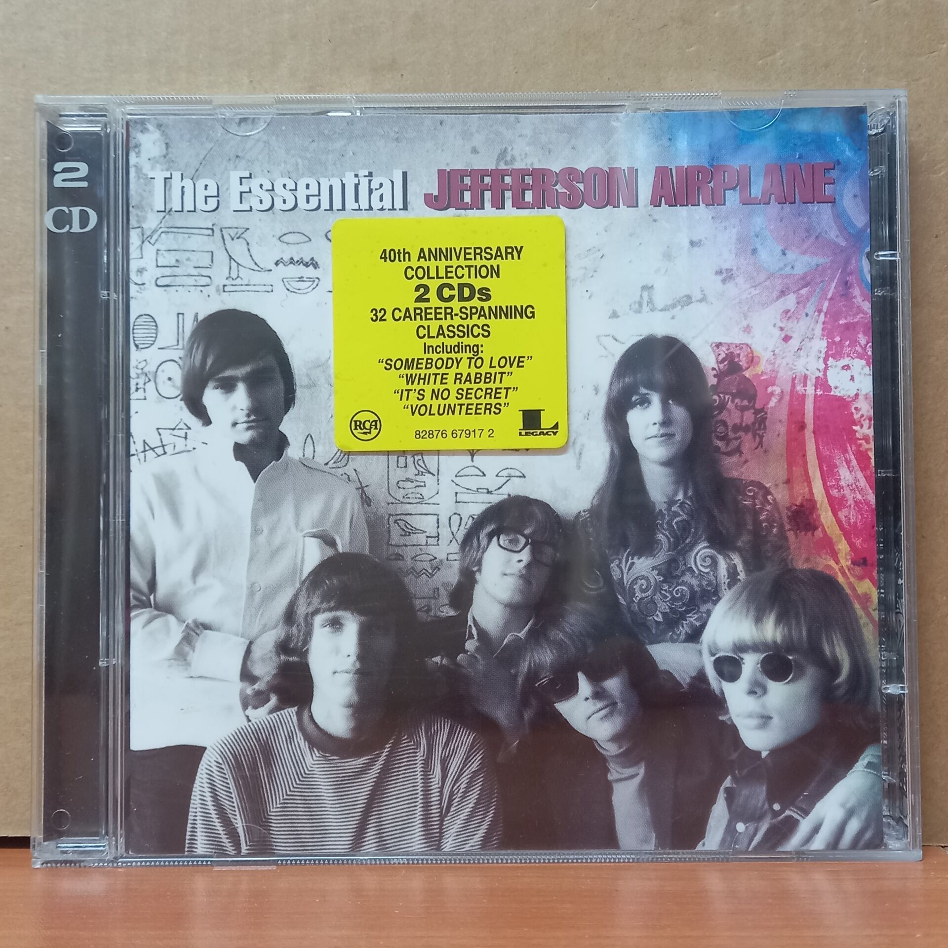 JEFFERSON AIRPLANE - THE ESSENTIAL JEFFERSON AIRPLANE (2005) - 2CD 2.EL