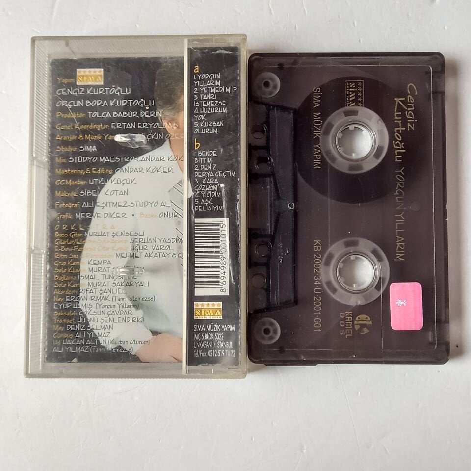CENGİZ KURTOĞLU - YORGUN YILLARIM (2002) - KASET 2.EL