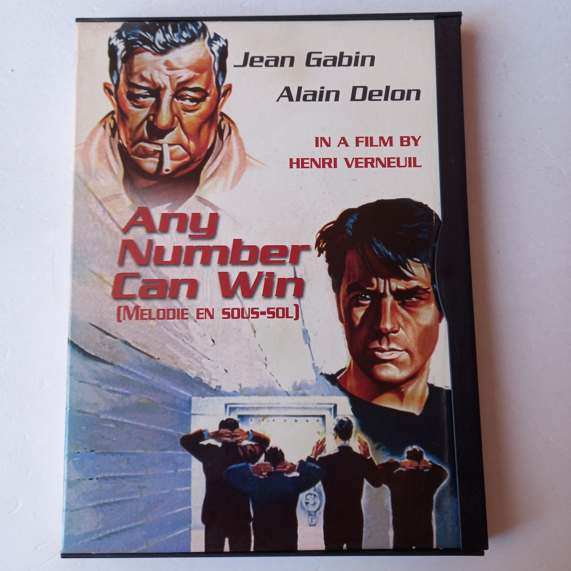 ANY NUMBER CAN WIN - ALAIN DELON, JEAN GABIN - DVD 2.EL