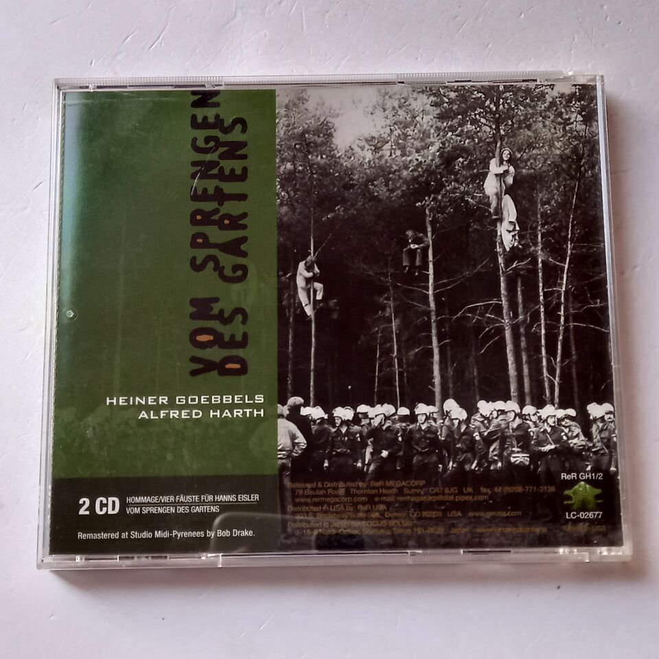 HEINER GOEBBELS, ALFRED HARTH – HOMMAGE / VIER FAUSTE FÜR HANNS EISLER (1977) - 2CD 2.EL