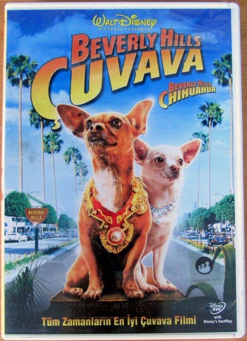 BEVERLY HILLS ÇUVAVA - BEVERLY HILLS CHIHUAHUA - WALT DISNEY - DVD 2.EL