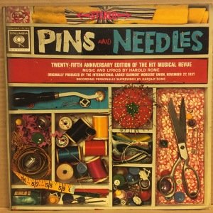 PINS & NEEDLES - MUSICAL / MUSIC BY HAROLD ROME / BARBARA STREISAND (1962) - LP GATEFOLD 2.EL PLAK