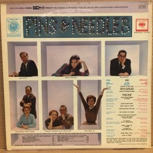 PINS & NEEDLES - MUSICAL / MUSIC BY HAROLD ROME / BARBARA STREISAND (1962) - LP GATEFOLD 2.EL PLAK