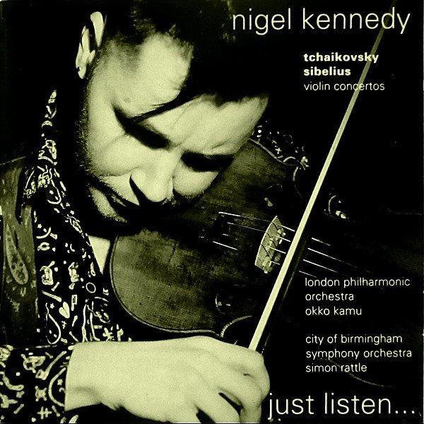 NIGEL KENNEDY - TCHAIKOVSKY & SIBELIUS VIOLIN CONCERTOS (1992) - CD 2.EL