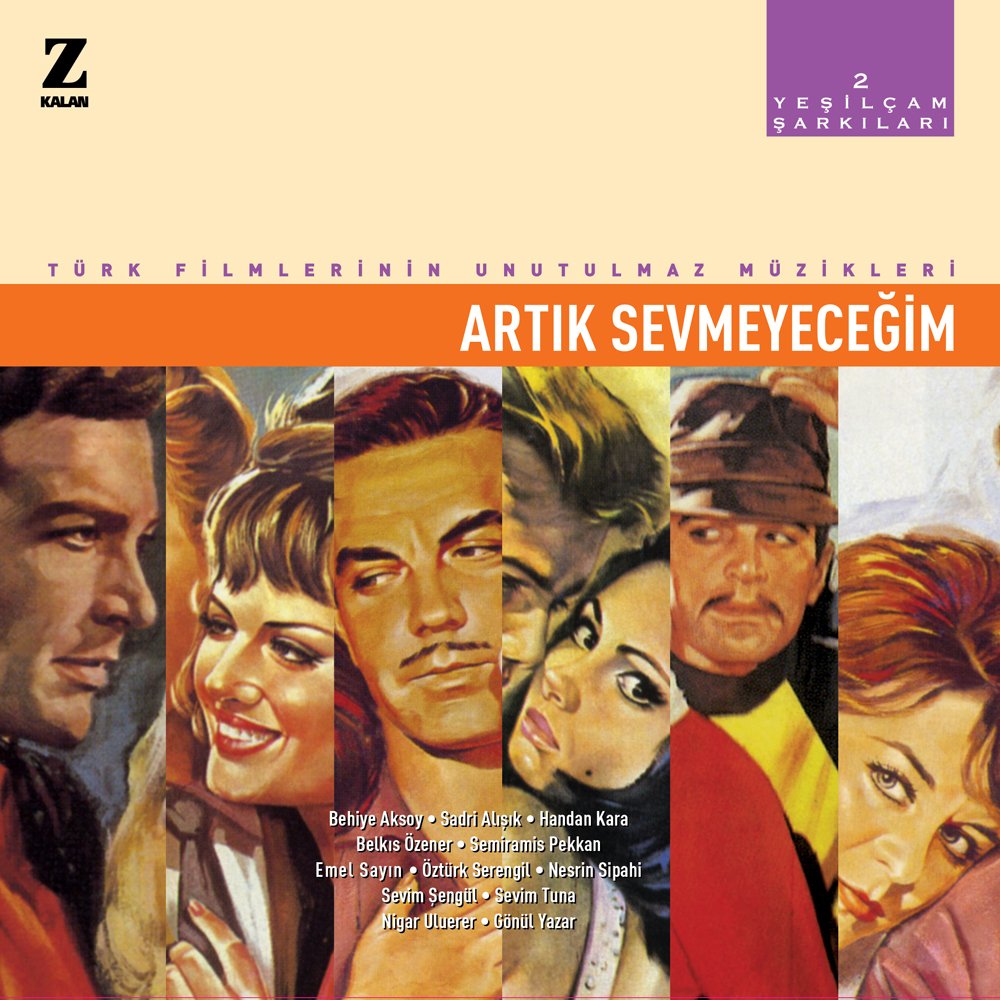 YEŞİLÇAM ŞARKILARI VOL 2 ARTIK SEVMEYECEĞİM - ÇEŞİTLİ SANATÇILAR  - LP KALAN MÜZİK 2020 BASIM SIFIR PLAK