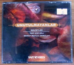 UNUTULMAYANLAR İNCİ ÇAYIRLI SERAP MUTLU 2CD 2.EL