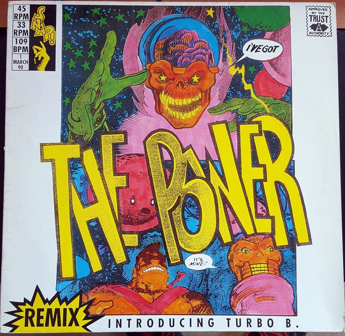 SNAP - THE POWER (1989) 12'' MAXI SINGLE PLAK 2.EL