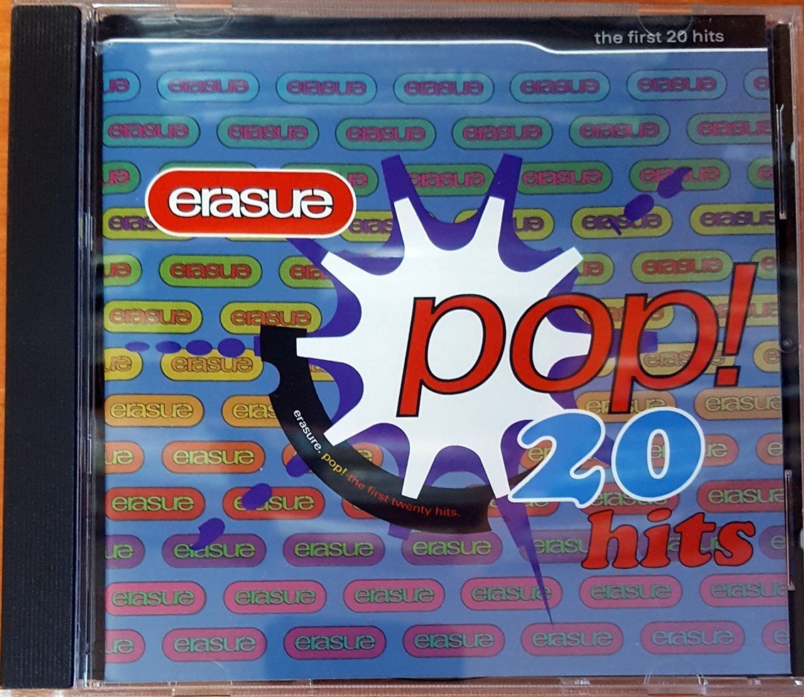 ERASURE - POP! THE FIRST 20 HITS (1992) MUTE RECORDS CD 2.EL