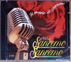 PERCHE SANREMO & SANREMO / IL MEGLIO DI SANREMO / DRUPI, MANGO, DIK DIK, LITTLE TONY, PUPO, DELIRIUM, DON BACKY, MILVA (1996) FONIT CETRA 2CD 2.EL
