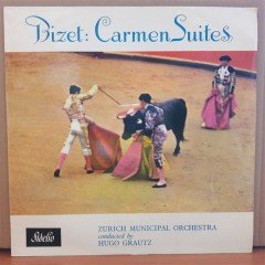 BIZET: CARMEN SUITES, ZURICH MUNICIPAL ORCHESTRA - LP 2.EL PLAK