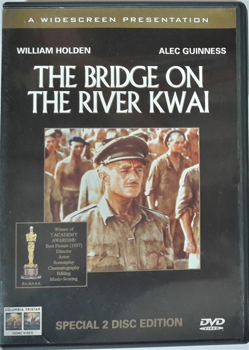 The BRIDGE On The RIVER KWAI - KWAI KÖPRÜSÜ - WILLIAM HOLDEN - ALEC GUINNESS - DAVID LEAN - 2DVD 2.EL