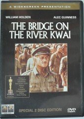 The BRIDGE On The RIVER KWAI - KWAI KÖPRÜSÜ - WILLIAM HOLDEN - ALEC GUINNESS - DAVID LEAN - 2DVD 2.EL