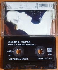 ŞEBNEM FERAH - ARTIK KISA CÜMLELER KURUYORUM (1999) - KASET 2.EL