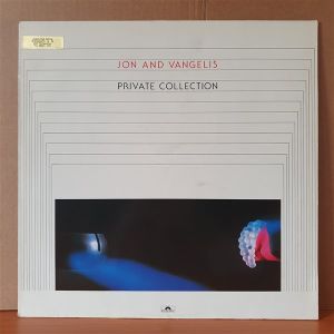 JON AND VANGELIS - PRIVATE COLLECTION (1983) - LP 2.EL PLAK