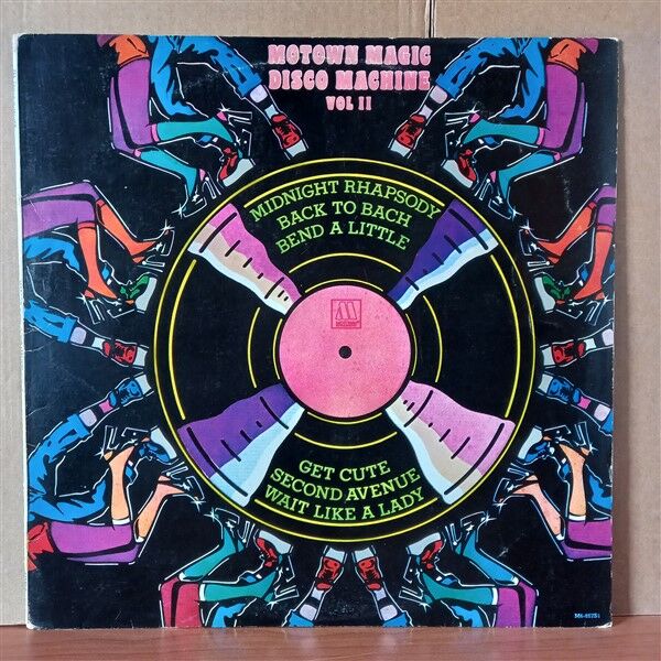 MOTOWN MAGIC DISCO MACHINE – VOL II (1976) - LP 2.EL YERLİ BASKI PLAK