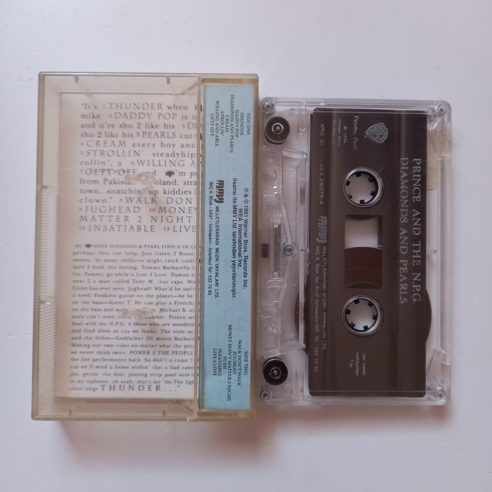 PRINCE & THE N.P.G. - DIAMONDS AND PEARLS (1991) - KASET 2.EL