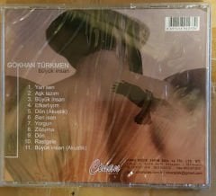 GÖKHAN TÜRKMEN BÜYÜK İNSAN CD 2015 CİNAN MÜZİK SIFIR