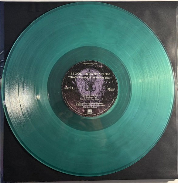 BLOOD INCANTATION - HIDDEN HISTORY OF THE HUMAN RACE (2019) - LP 2025 GREEN COLOURED EDITION SIFIR PLAK