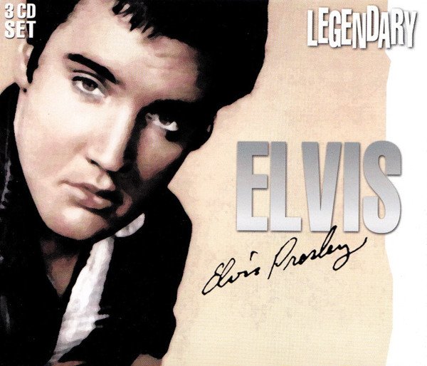 ELVIS PRESLEY - LEGENDARY (2000) - 3CD COMPILATION MADE IN GERMANY 2.EL