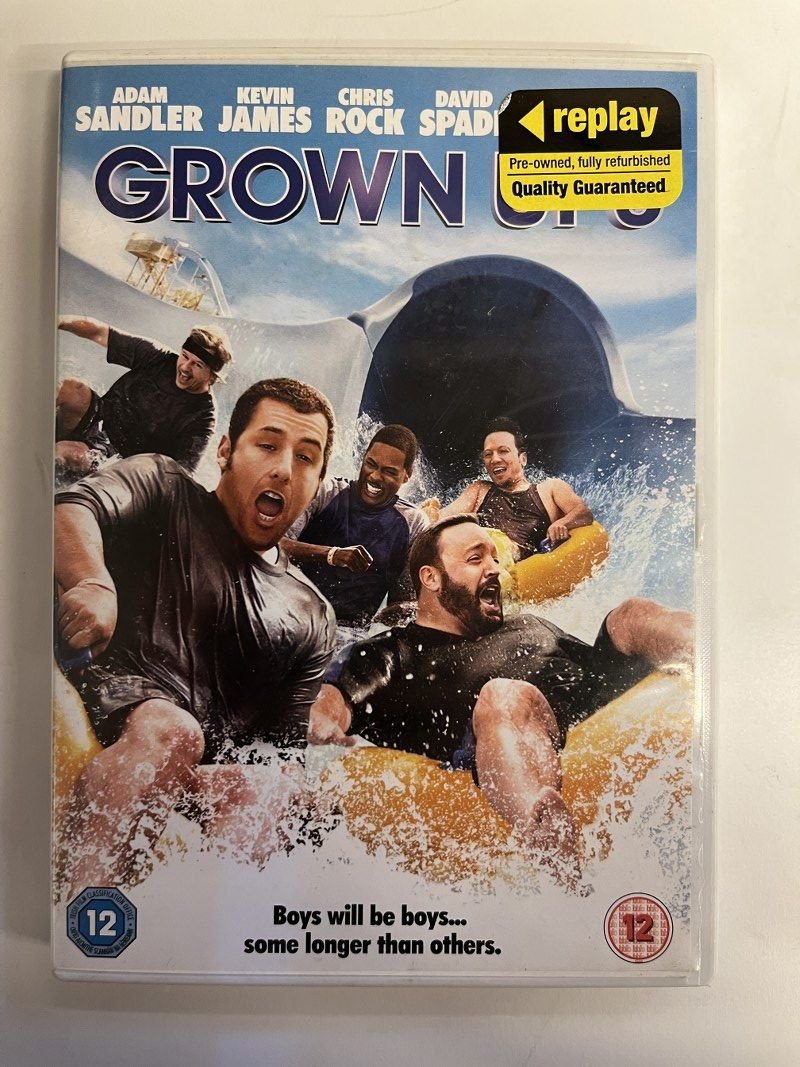 GROWN UPS - ADAM SANDLER, KEVIN JAMES - DVD 2.EL TÜRKÇE ALTYAZI YOKTUR