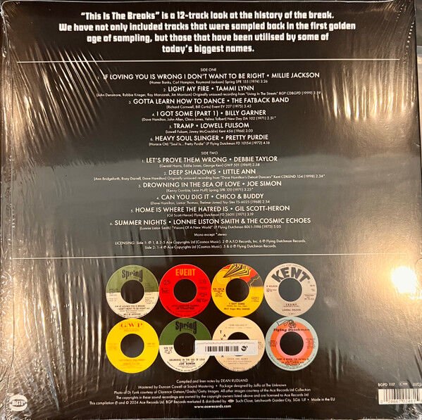 THIS IS THE BREAKS - VARIOUS ARTISTS (2024) - LP COMPILATION SIFIR PLAK