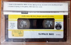 DIRE STRAITS - S/T (1990) PLAKSAN CASSETTE MADE IN TURKEY ''NEW''