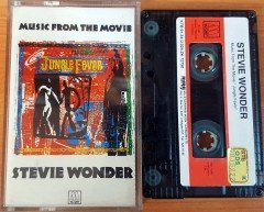 STEVIE WONDER - MUSIC FROM THE MOVIE JUNGLE FEVER (1991) MMY CASSETTE MADE IN TURKEY ''USED'' PAPER LABEL