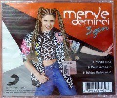 MERVE DEMİRCİ - 3GEN (2016) - SINGLE CD SIFIR