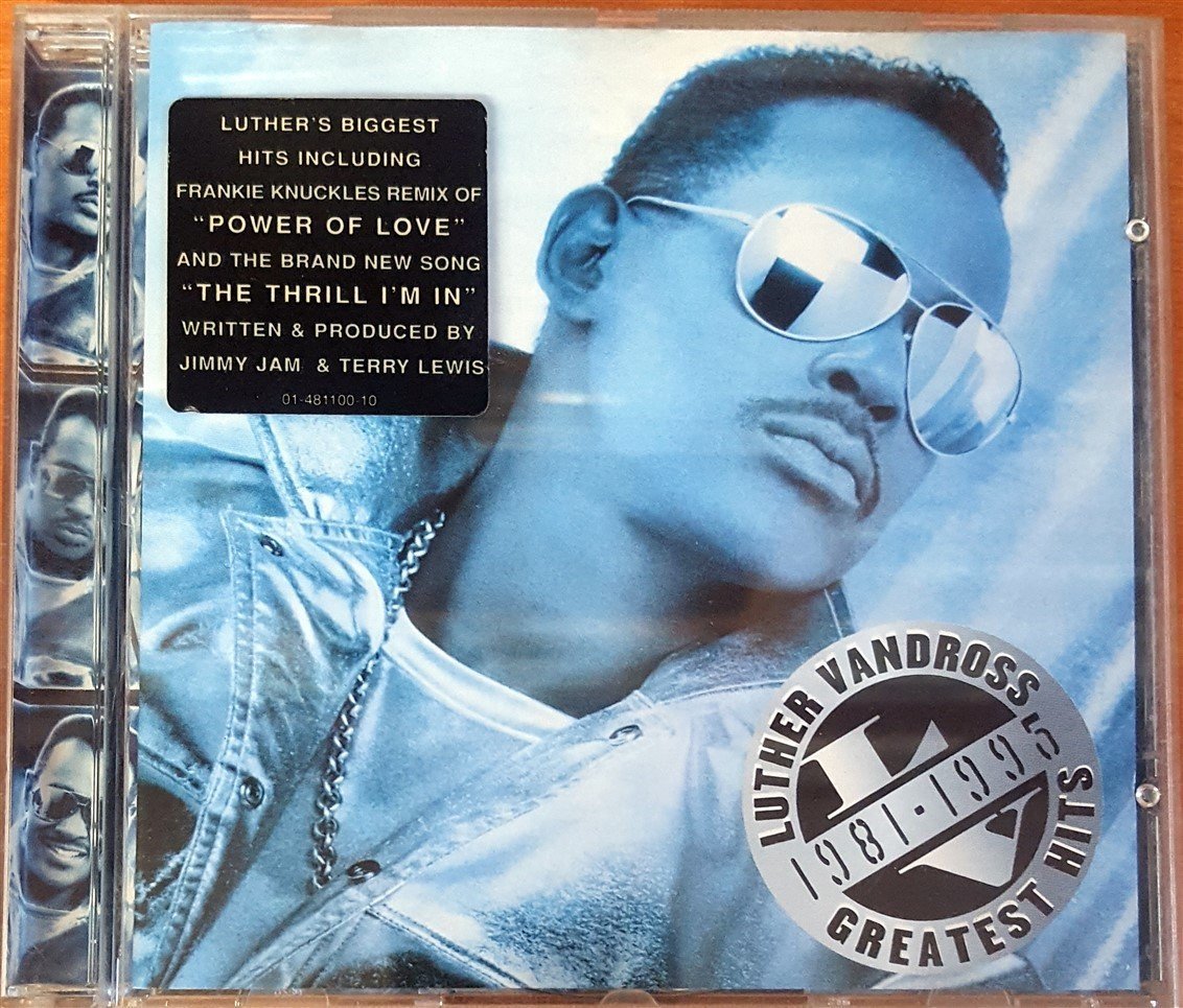 LUTHER VANDROSS - GREATEST HITS 1981-1995 (1995) CD 2.EL