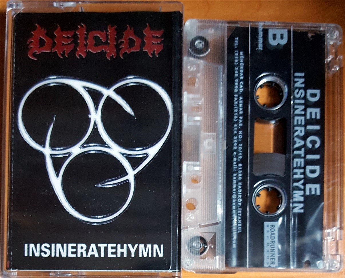 DEICIDE - INSINERATEHYMN / HAMMER MÜZİK KASET 2.EL