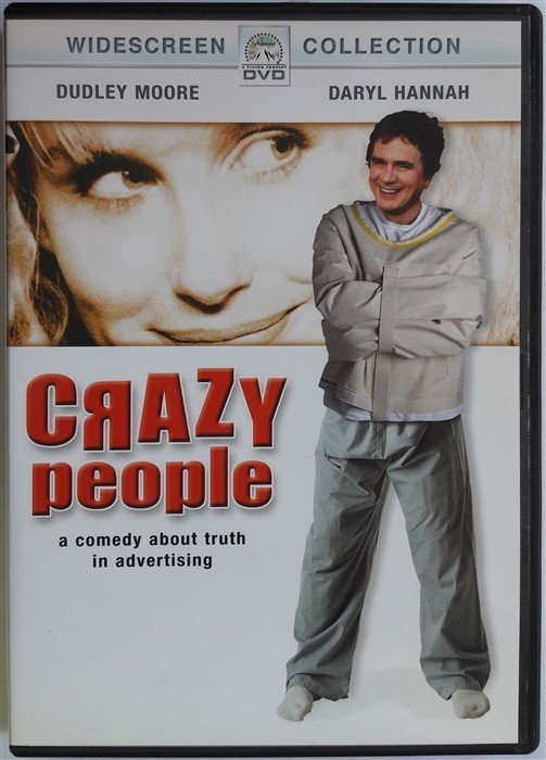 CRAZY PEOPLE - DUDLEY MOORE - DARYL HANNAH - DVD 2.EL