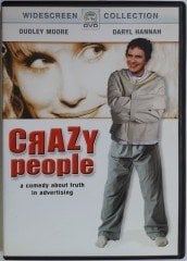 CRAZY PEOPLE - DUDLEY MOORE - DARYL HANNAH - DVD 2.EL