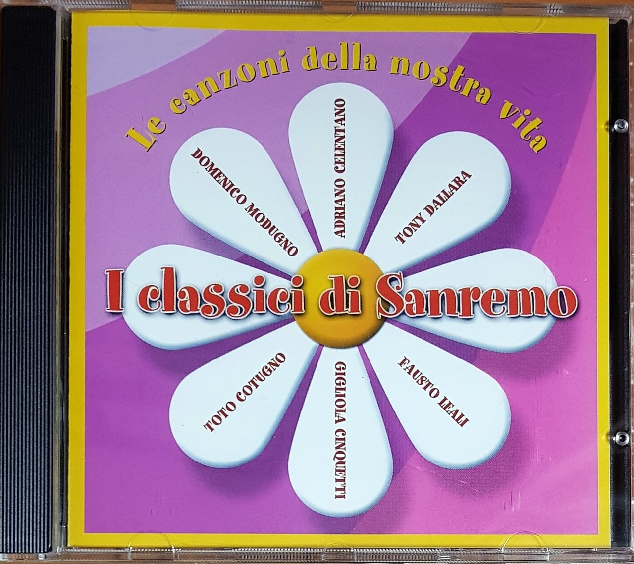 I CLASSICI DI SANREMO / LE CANZONI DELLA NOSTRA VITA / TONY DALLARA, FAUSTO LEALI, TOTO COTUGNO, DOMENICO MODUGNO ADRIANO CELENTANO (2000) NAR INTERNATIONAL CD 2.EL