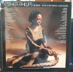 ESTHER PHILLIPS WITH JOE BECK - WHAT A DIFF'RENCE A DAY MAKES (1975) - PLAK 2.EL