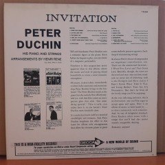 PETER DUCHIN - INVITATION - LP 2.EL PLAK