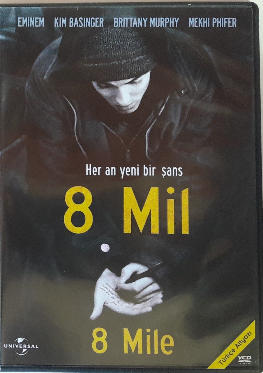 8 MİL - 8 MILE - EMINEM - KIM BASINGER - DVD 2.EL