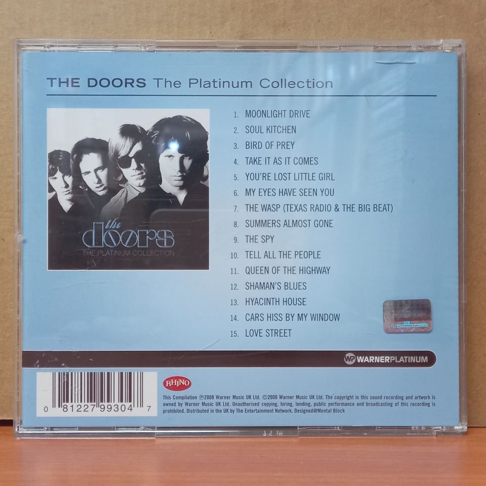 THE DOORS - THE PLATINUM COLLECTION (2008) - CD 2.EL