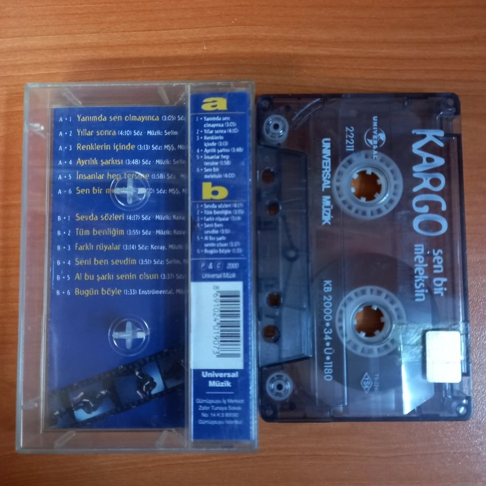KARGO - SEN BİR MELEKSİN (2000) - KASET 2.EL