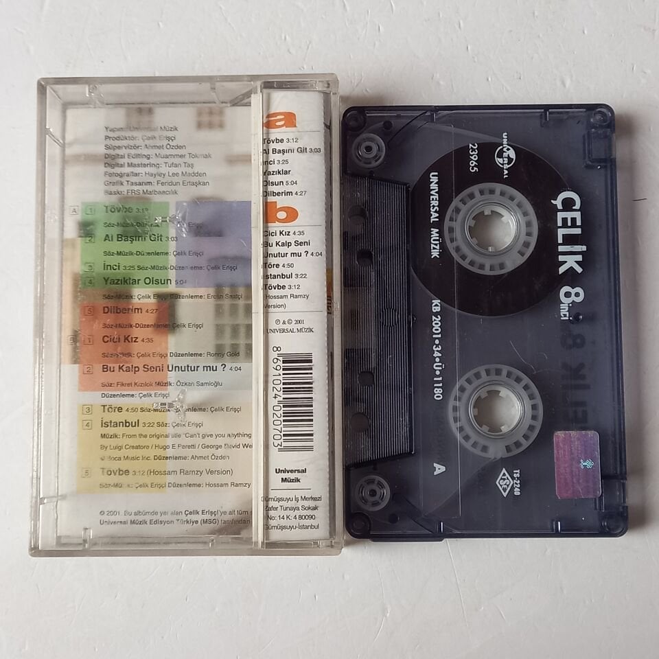 ÇELİK - 8İNCİ (2001) - KASET 2.EL