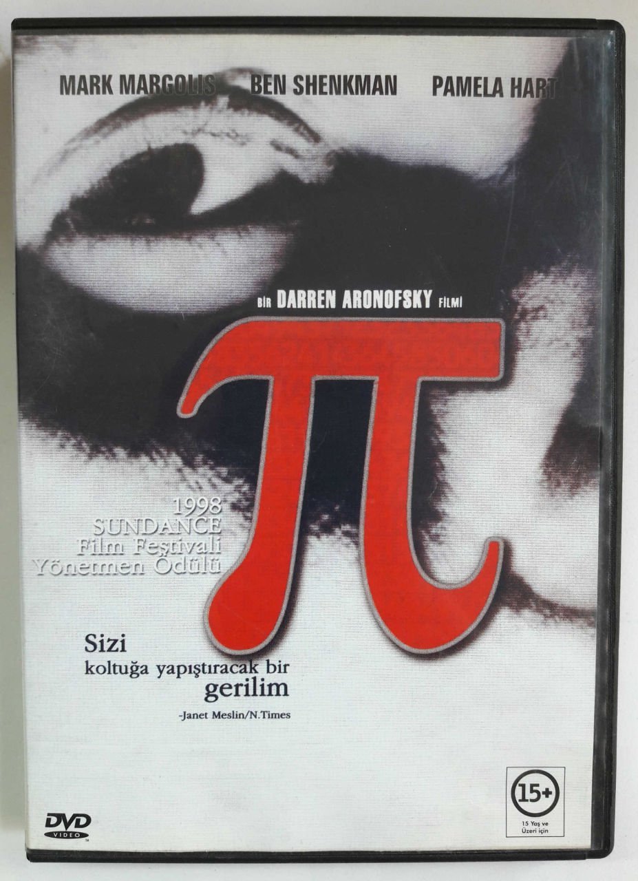 Pİ - π - MARK MARGOLIS - BEN SHENKMAN - PAMELA HART - DARREN ARONOFSKY - DVD 2.EL