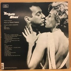 TOO LATE BLUES SOUNDTRACK DAVID RASKIN 2.EL PLAK