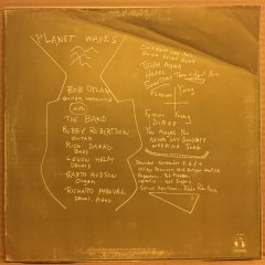 BOB DYLAN - PLANET WAVES (1974) - 2.EL PLAK