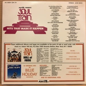 SOUL TRAIN, 20 ORIGINAL SOUL HITS BY THE ORIGINAL ARTISTS (1973) 2.EL PLAK