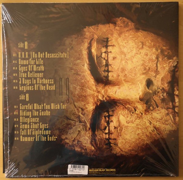 TESTAMENT - THE GATHERING (1999) - LP 180GR 2022 BLACK VINYL EDITION SIFIR PLAK