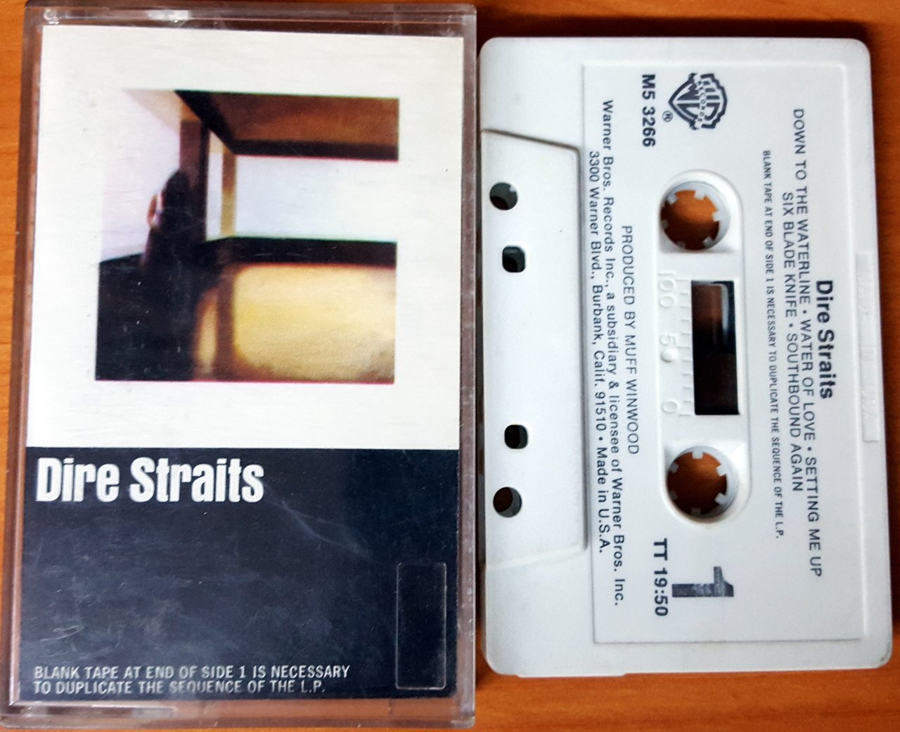 DIRE STRAITS - S/T (1978) CASSETTE MADE IN USA ''USED''