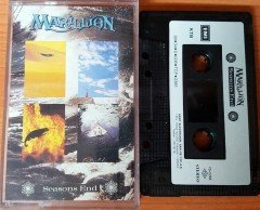 MARILLION - SEASON'S END (1989) KENT CASSETTE MADE IN TURKEY ''USED'' PAPER LABEL
