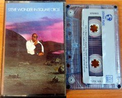 STEVIE WONDER - IN SQUARE CIRCLE CASSETTE MADE IN TURKEY ''USED'' PAPER LABEL