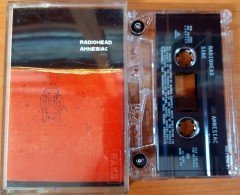 RADIOHEAD - AMNESIAC - AMBALAJI AÇIK SIFIR KASET - MADE IN EU