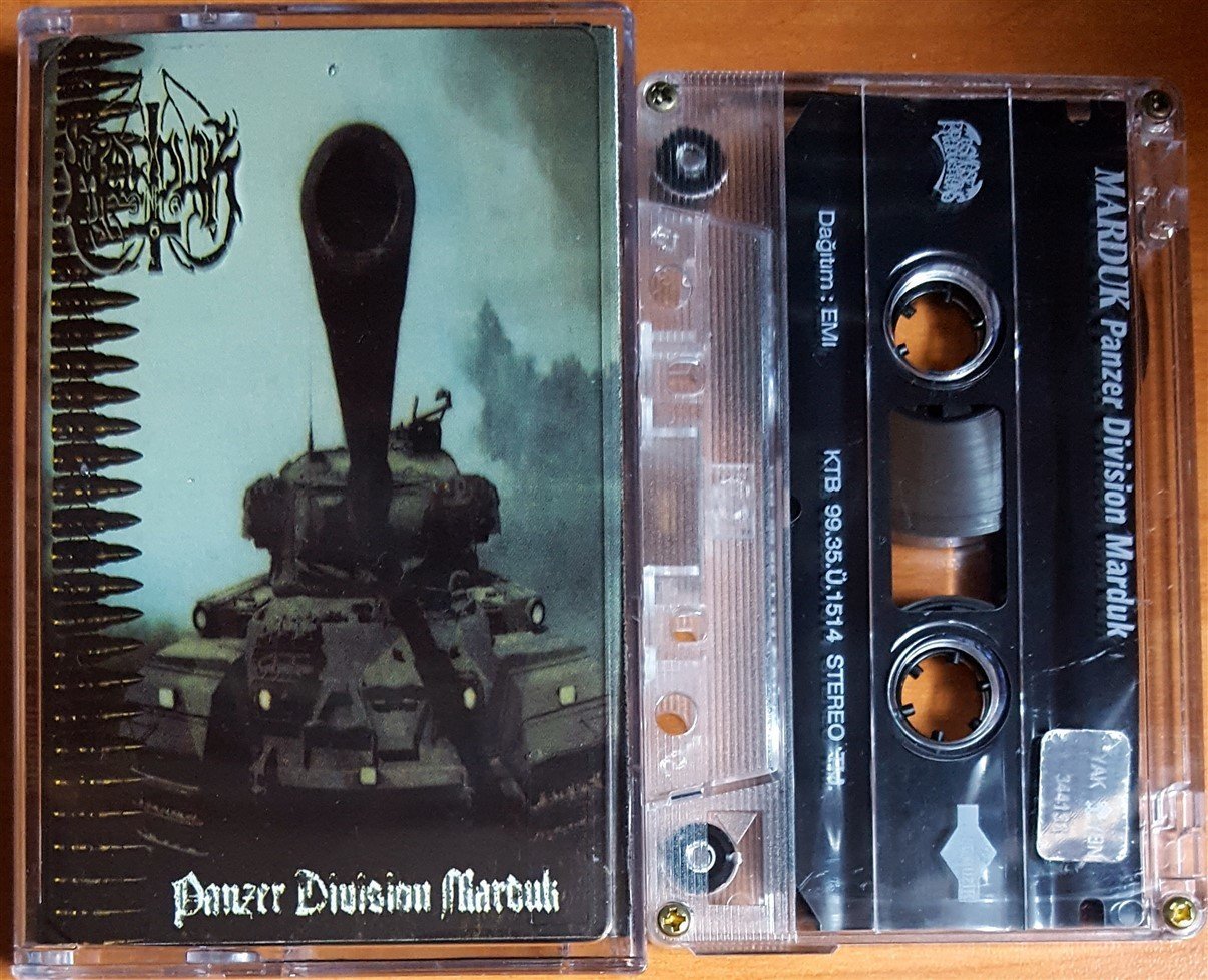 MARDUK - PANZER DIVISION MARDUK (1999) YÜCEL MÜZİK KASET 2.EL